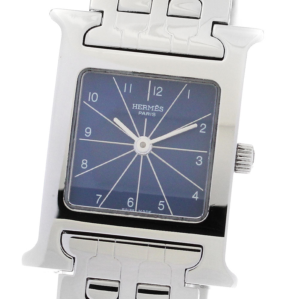 HERMES H watch HH1.210 blue Dial Quartz Ladies Watch_885997