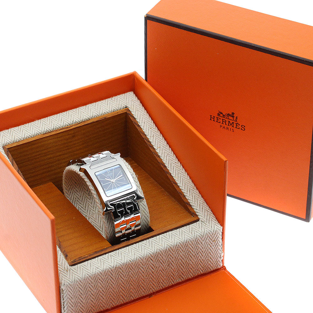HERMES H watch HH1.210 blue Dial Quartz Ladies Watch_885997