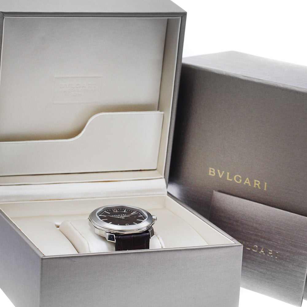 BVLGARI Octo OC41S Date Black Dial Automatic Men's Watch_886011