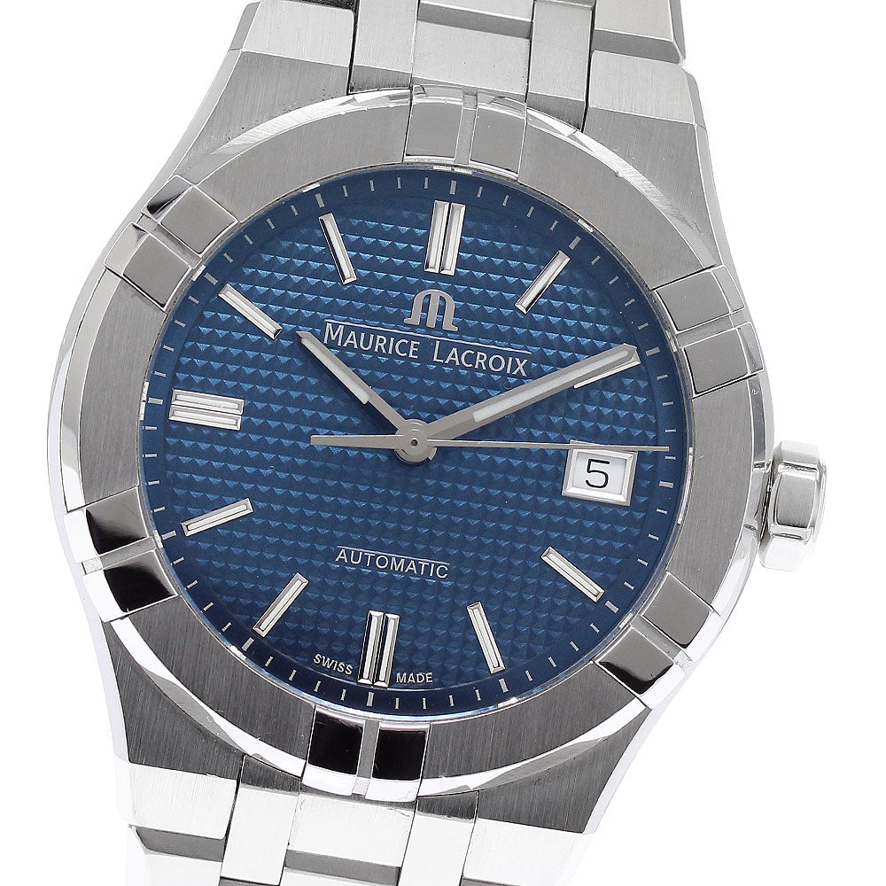 Maurice Lacroix icon AI6007.SS002-430-2 Date blue Dial Automatic Men's Watch_886027