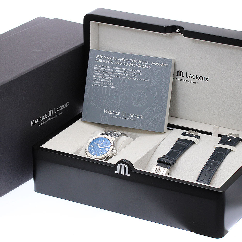 Maurice Lacroix icon AI6007.SS002-430-2 Date blue Dial Automatic Men's Watch_886027