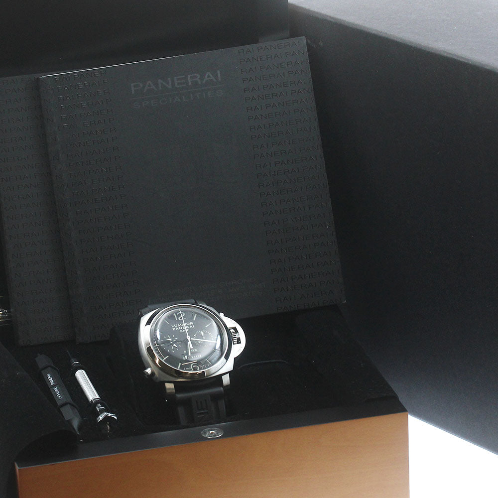 PANERAI Luminor 8Days PAM00275 GMT chronograph Hand Winding Men's Watch_886030