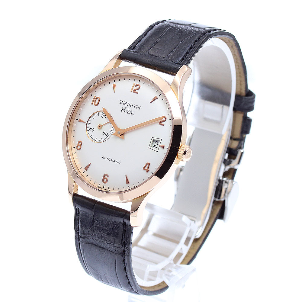 ZENITH Class elite 17.0125.680 K18PG small second Silver Dial Automatic Men's Watch_886093