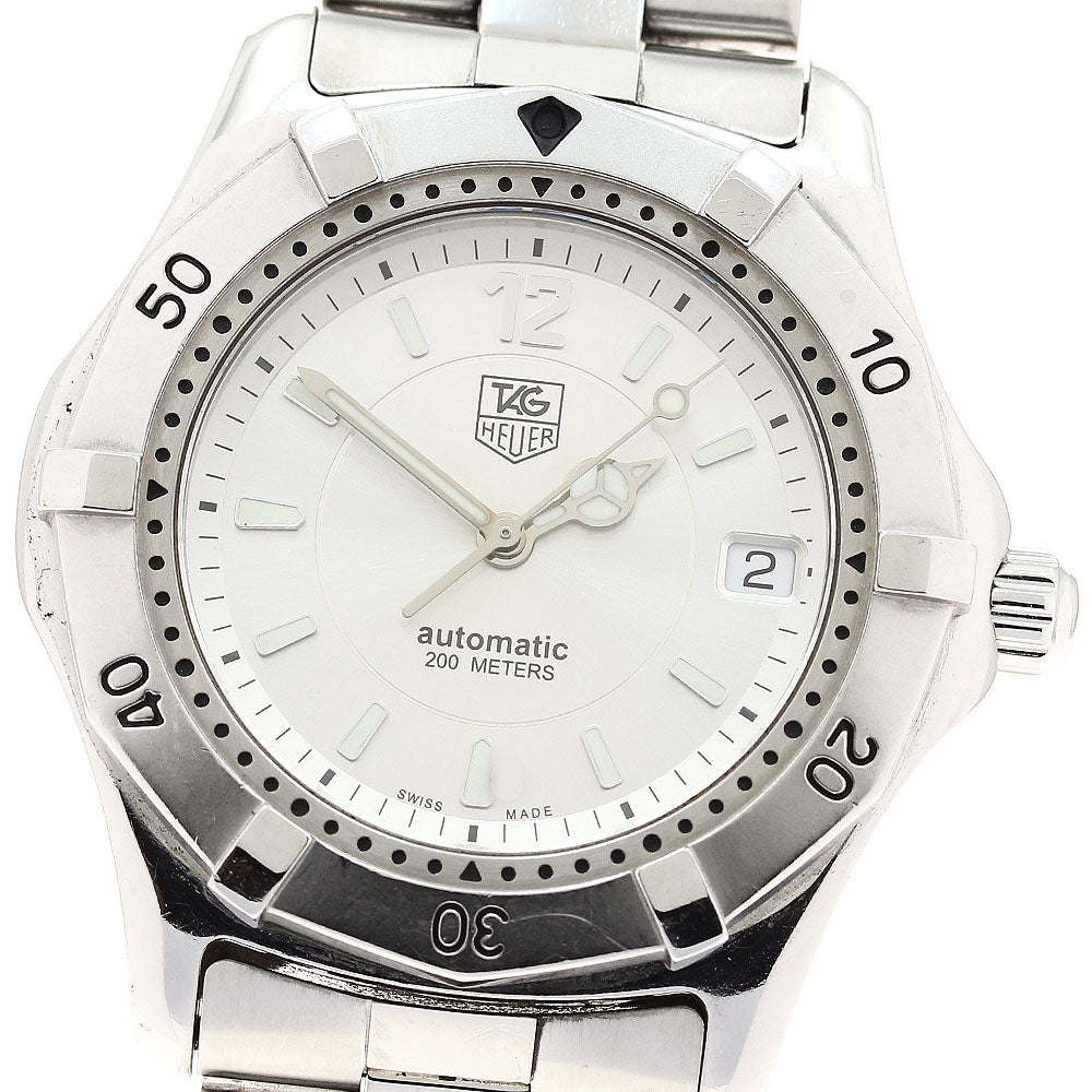 TAG HEUER 2000 series WK2116 Date Silver Dial Automatic Men's Watch_886101