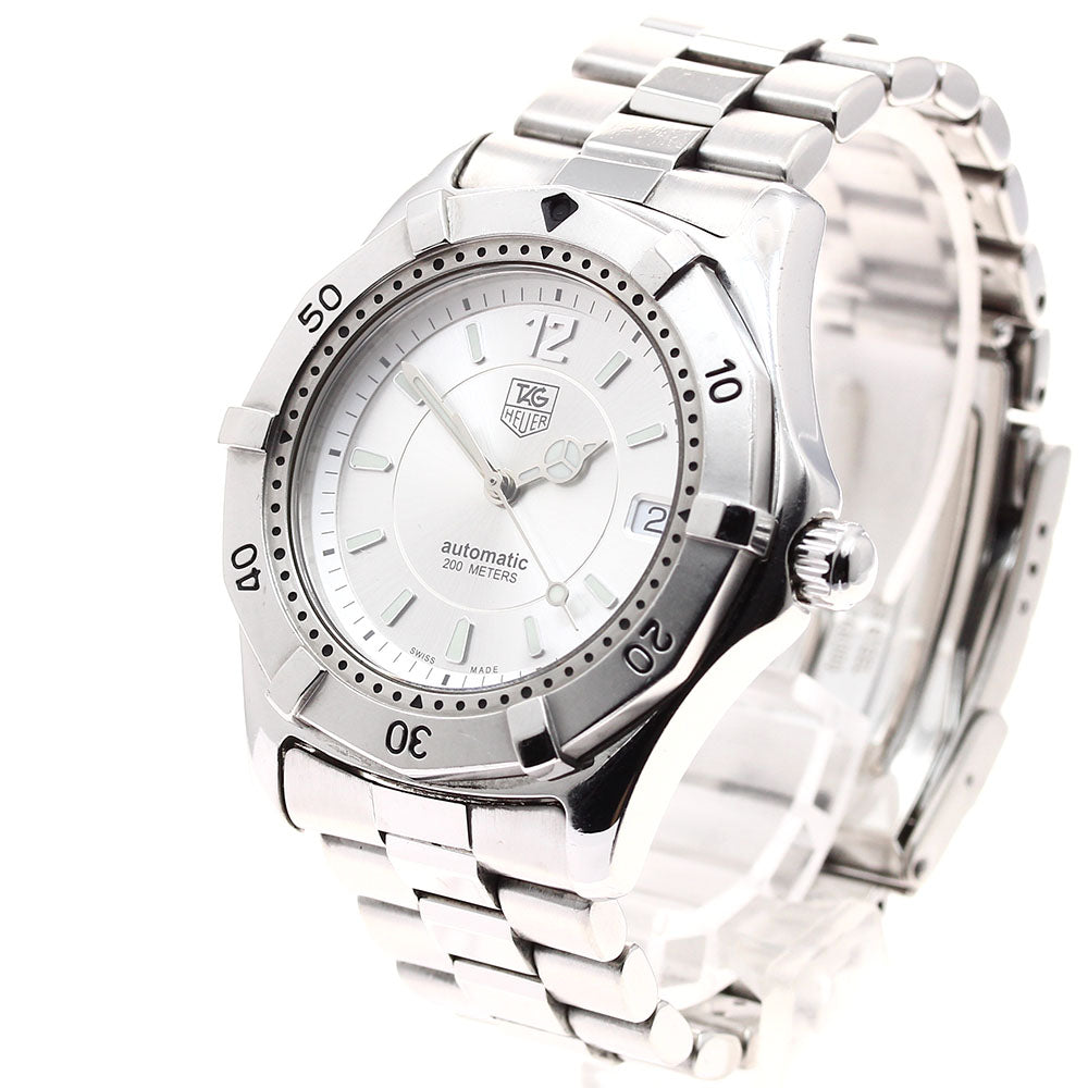 TAG HEUER 2000 series WK2116 Date Silver Dial Automatic Men's Watch_886101