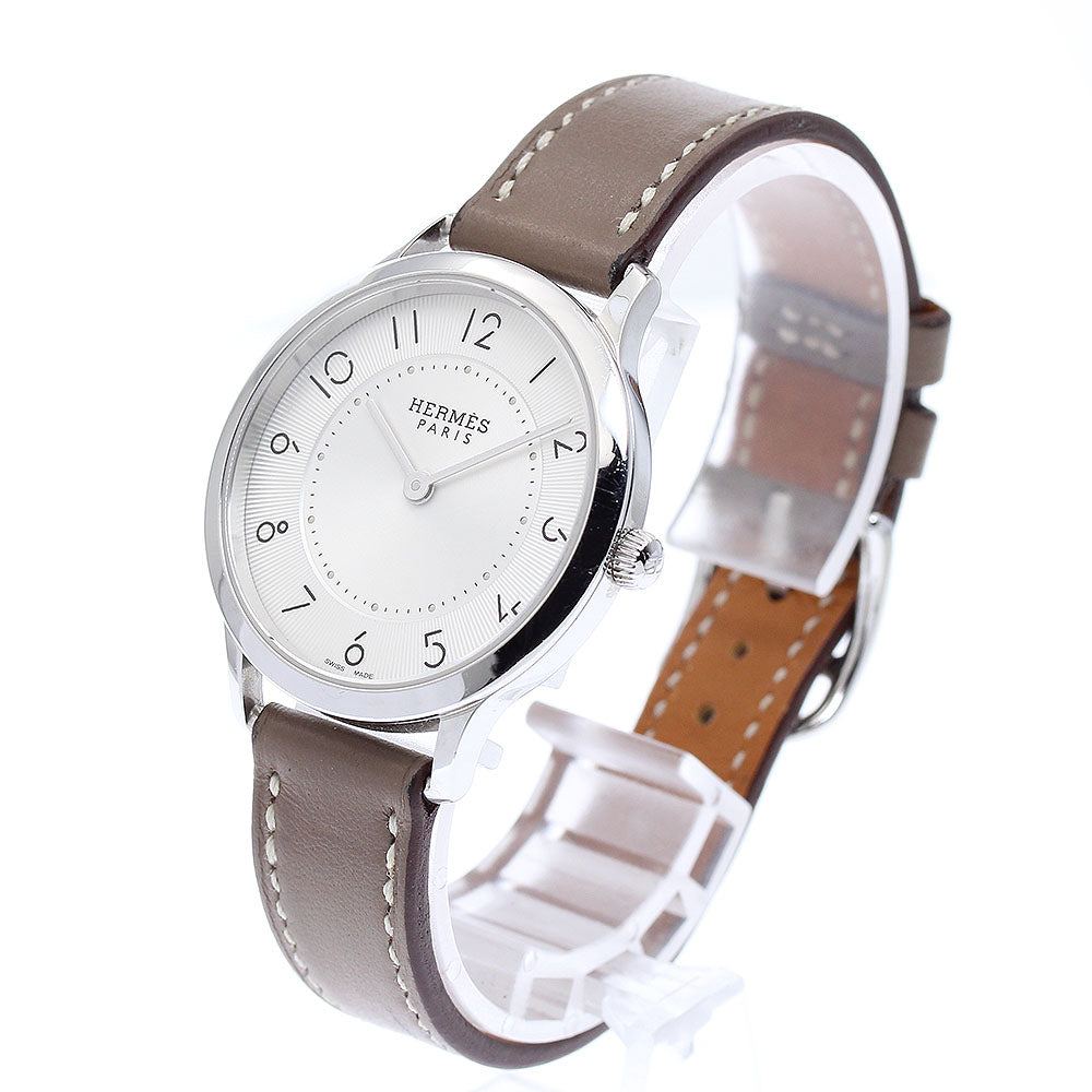 HERMES Slim du Hermes CA2.210 Silver Dial Quartz Ladies Watch_886103