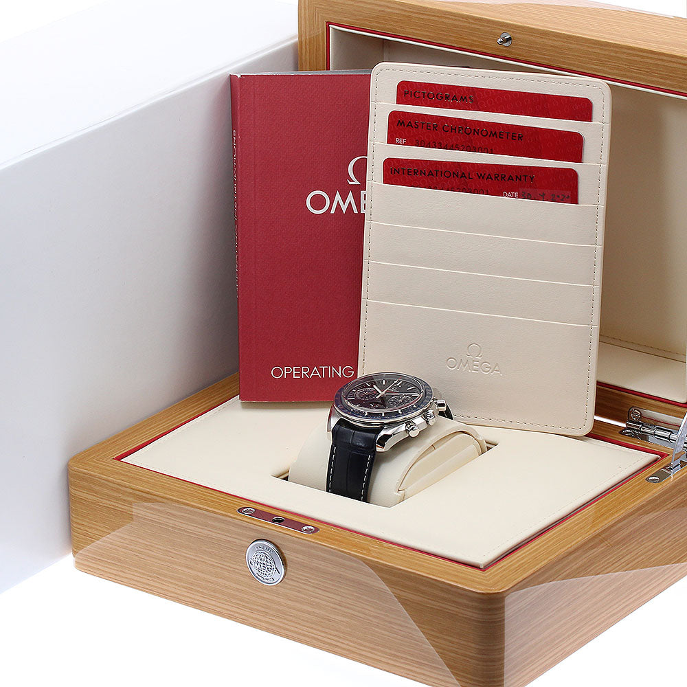 OMEGA Speedmaster 304.33.44.52.03.001 Moonphase Co-Axial Master Chronometer Navy Dial Automatic Men's Watch_886105