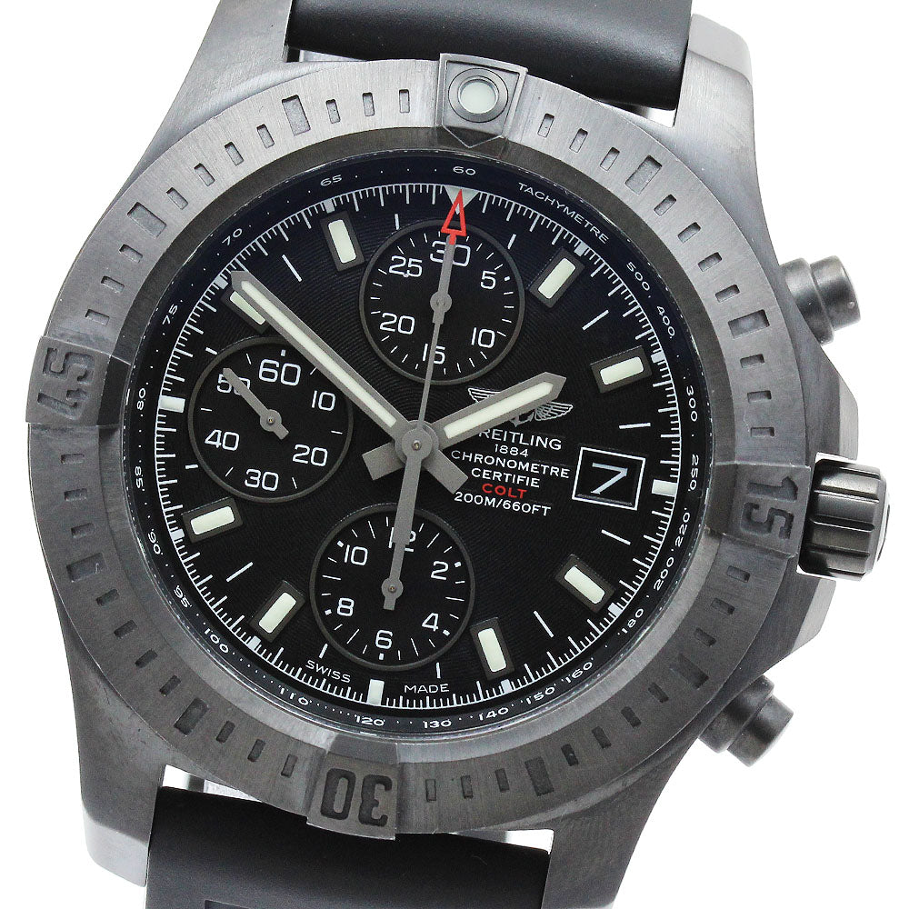 BREITLING Colt M13388 Chronograph black Dial Automatic Men's Watch_886108