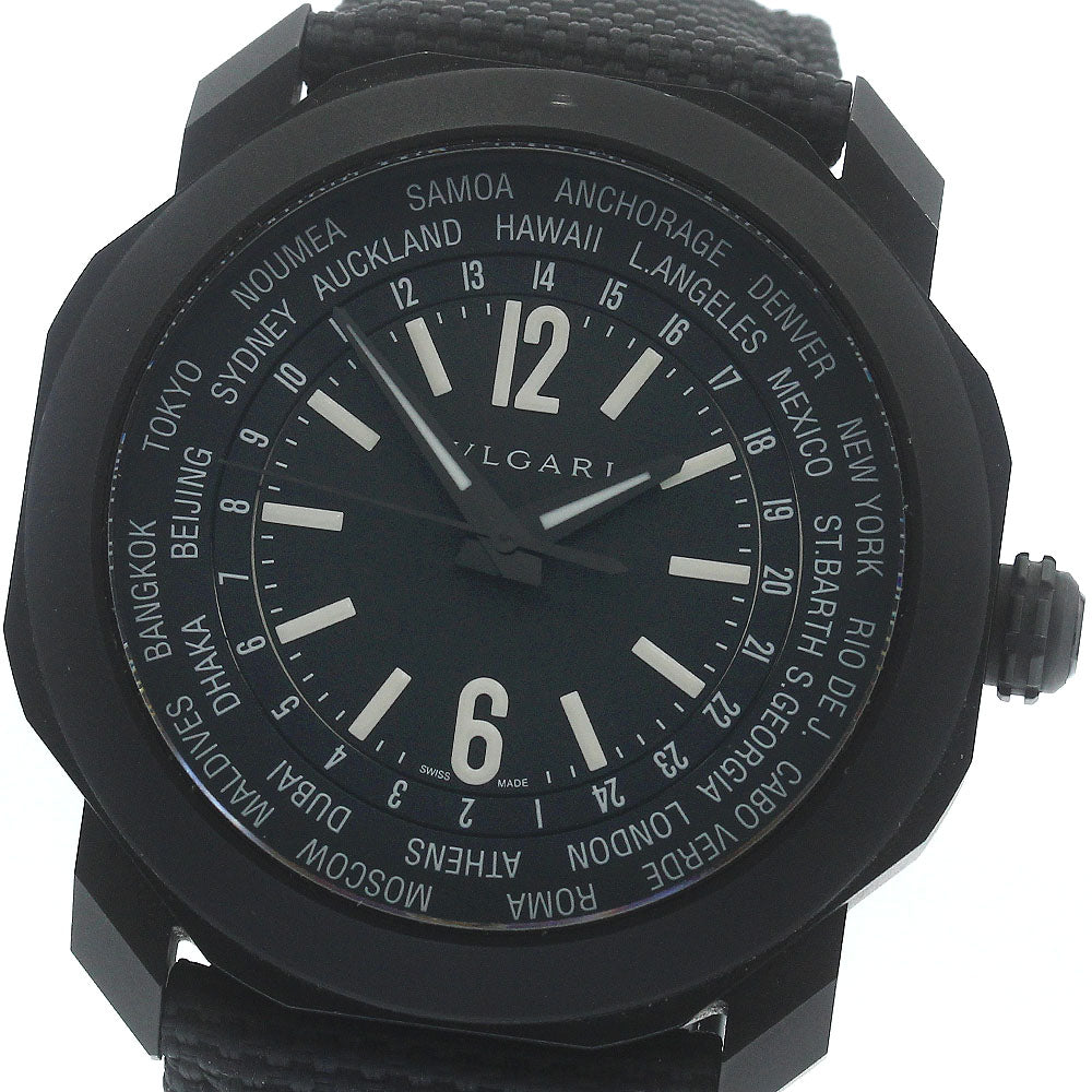 BVLGARI Octoma OC41SWTBU1K5DV/103486 black Dial Automatic Men's Watch_886117