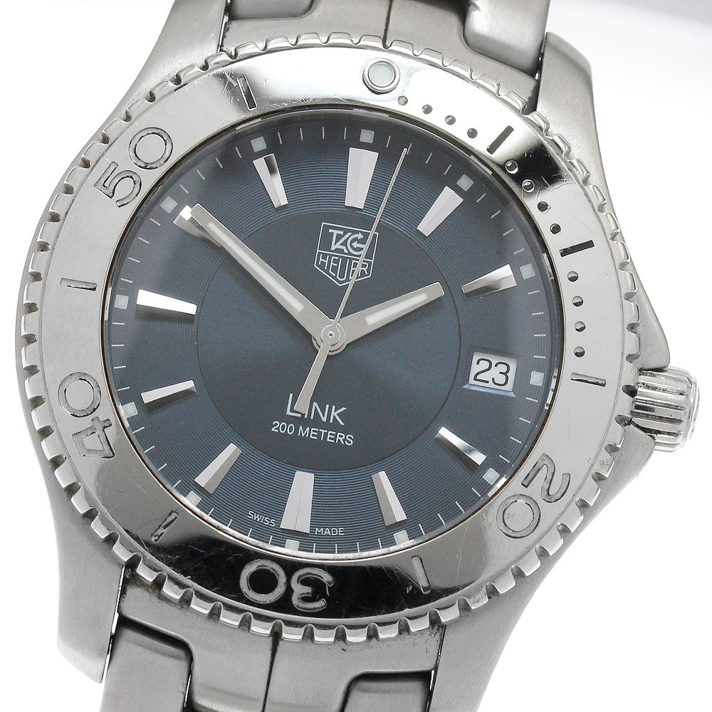 TAG HEUER Link WJ1112-0 Date Navy Dial Quartz Men's Watch_886124