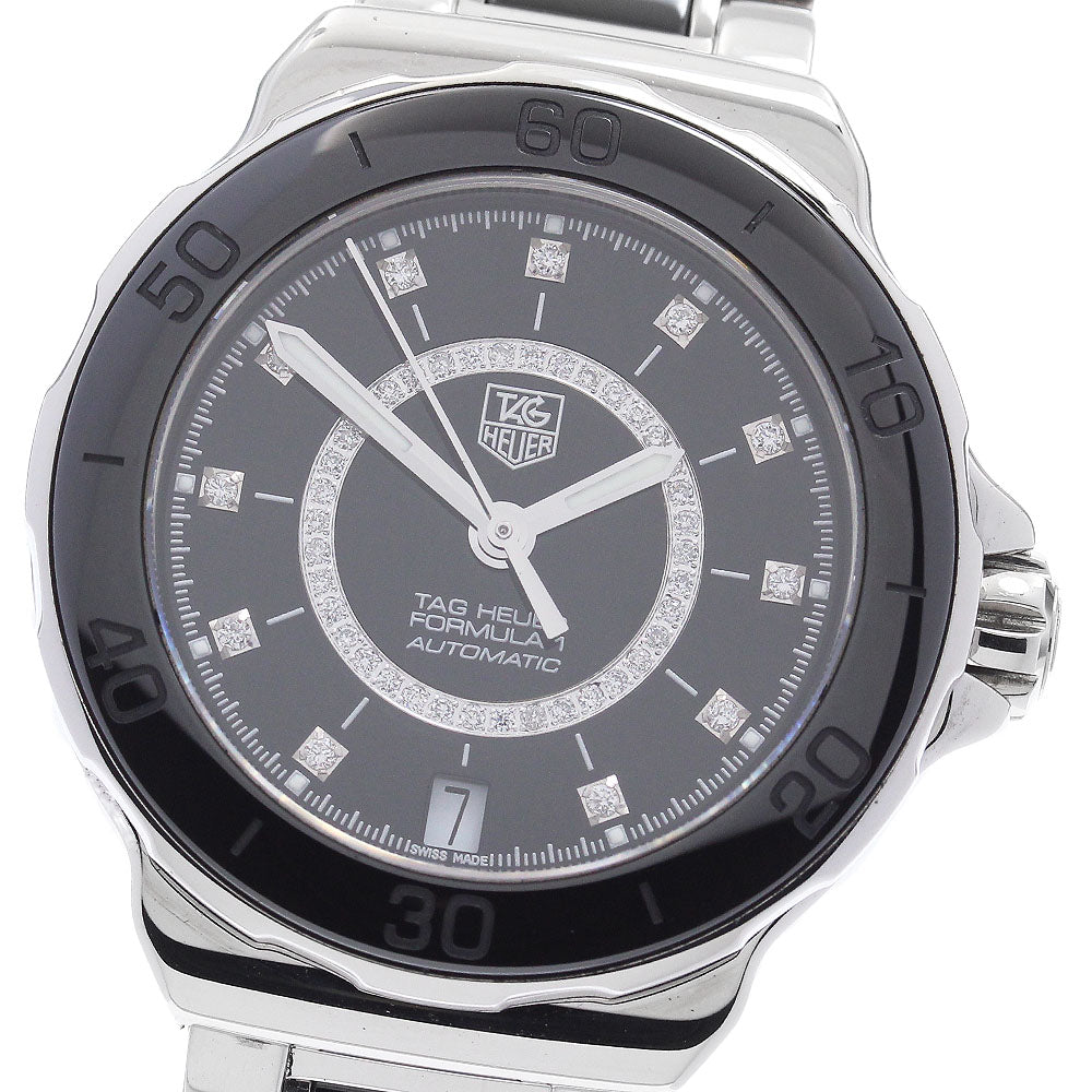 TAG HEUER Formula 1 WAU2210 Date diamond black Dial Automatic Ladies_886134