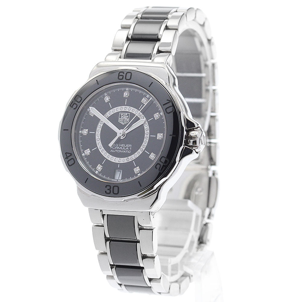 TAG HEUER Formula 1 WAU2210 Date diamond black Dial Automatic Ladies_886134