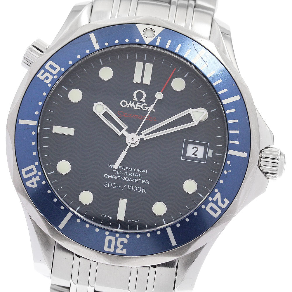 OMEGA Seamaster300 2220.80 Coaxial Navy Dial Automatic Men's Watch_886136