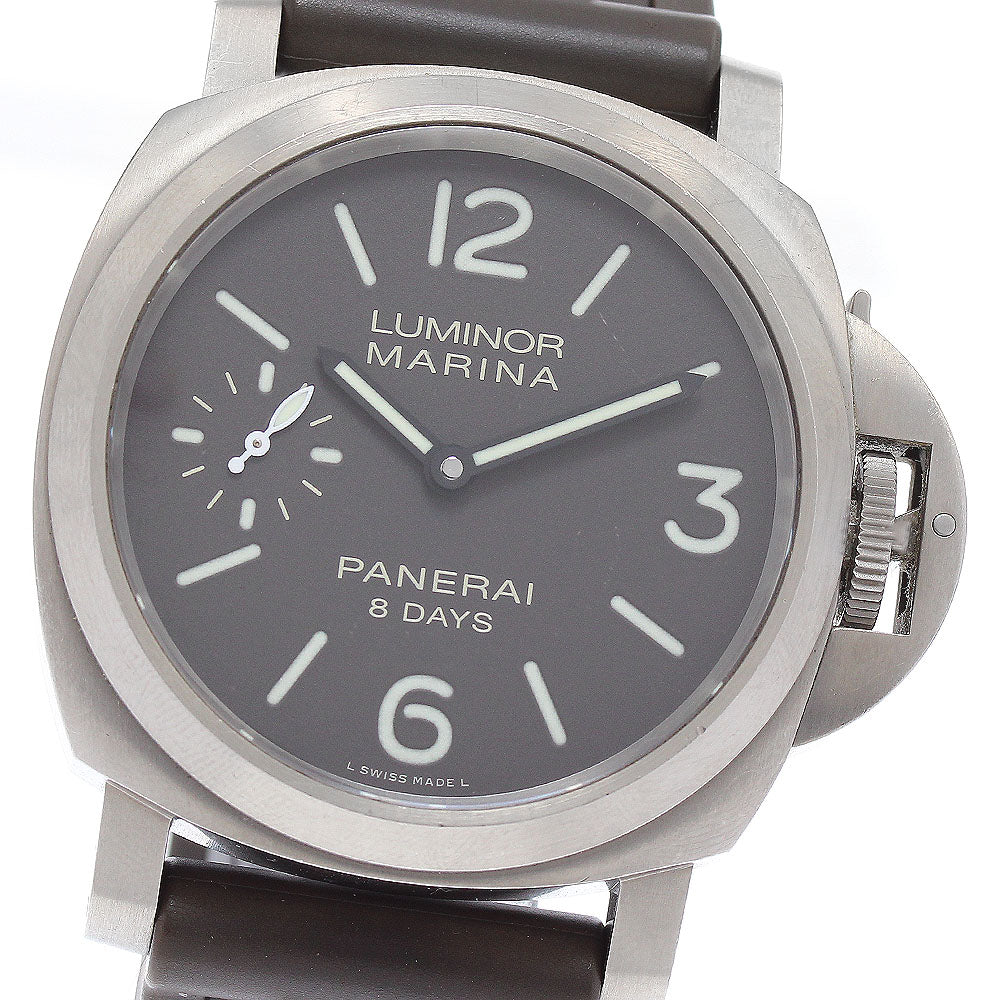 PANERAI Luminor Marina 8 Days Titanio PAM00564 Hand Winding Men's Watch_886140