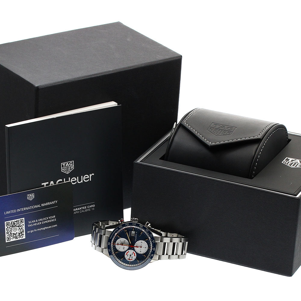 TAG HEUER Carrera CV201AR-1 Caliber 16 blue Dial Automatic Men's Watch_886141