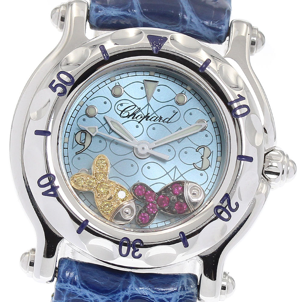 Chopard Happy sport happy fish 27/8923/402 diamond Quartz Ladies Watch_886148