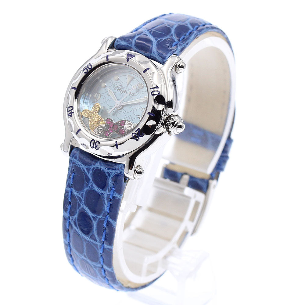 Chopard Happy sport happy fish 27/8923/402 diamond Quartz Ladies Watch_886148