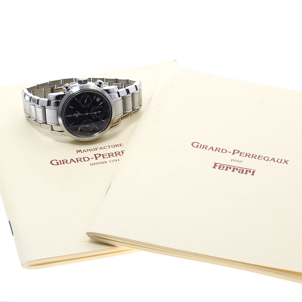 GIRARD PERREGAUX Ferrari 8020 Chronograph Navy Dial Automatic Men's Watch_886151
