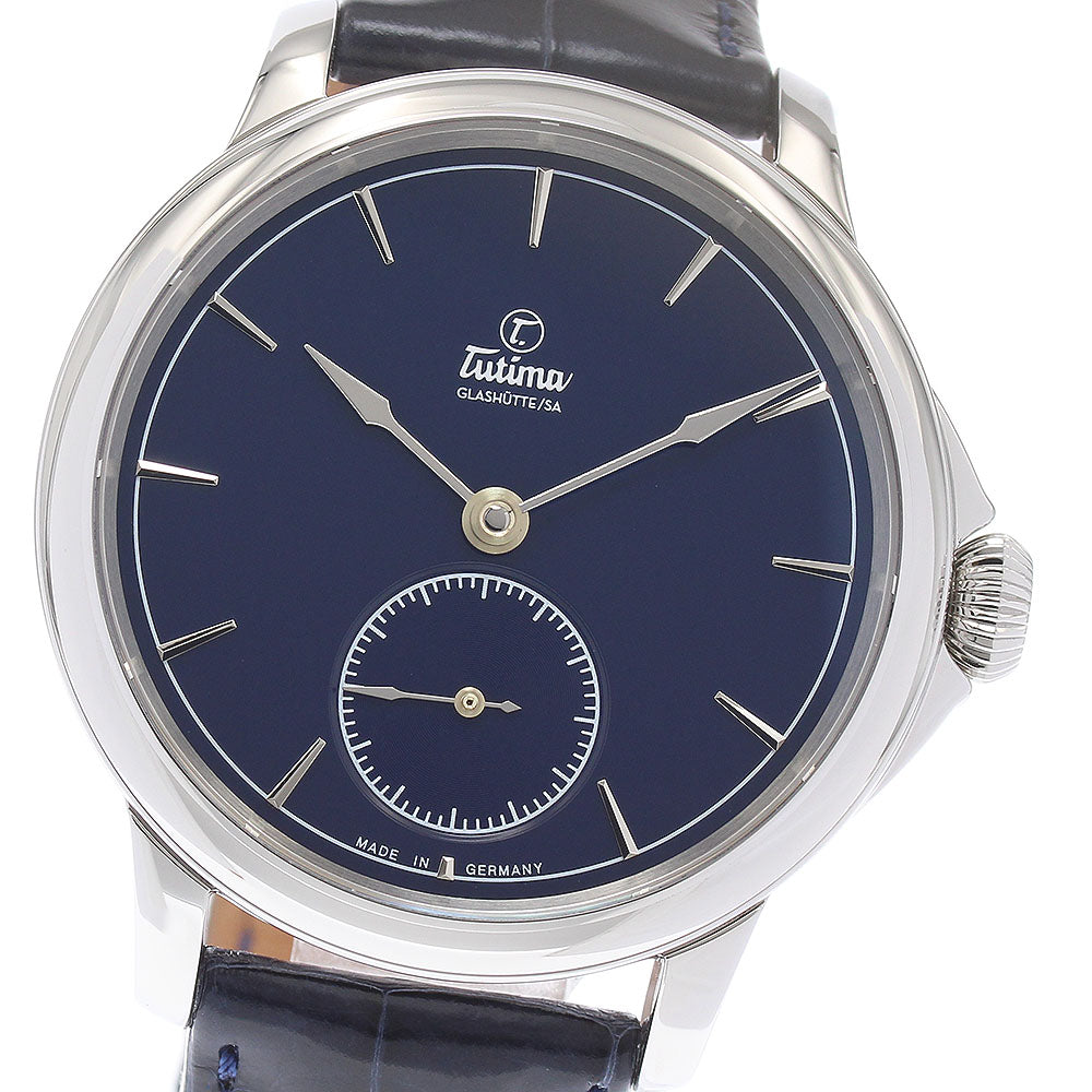 TUTIMA Patria Admiral Blue 6610-01 Small seconds blue Dial Automatic Men's Watch_886155