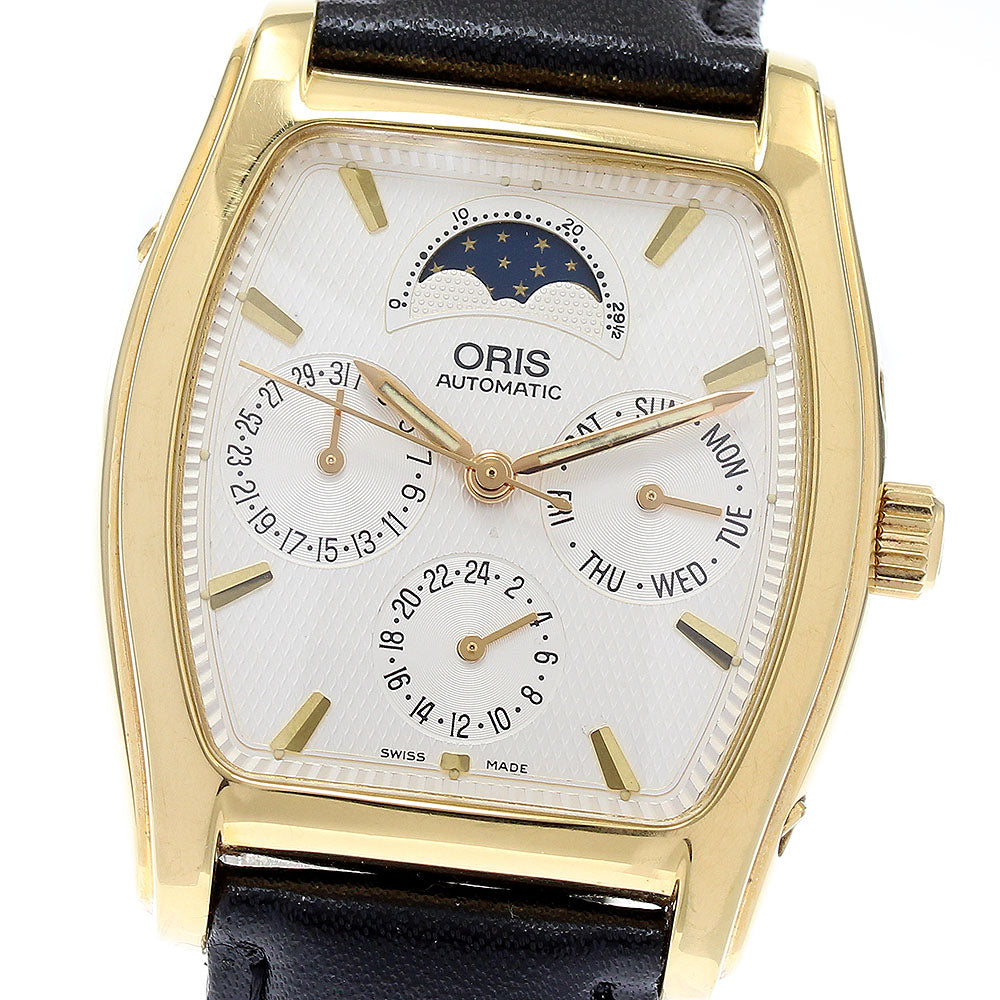 ORIS 7488 Day date Silver Dial Automatic Men's Watch_886159