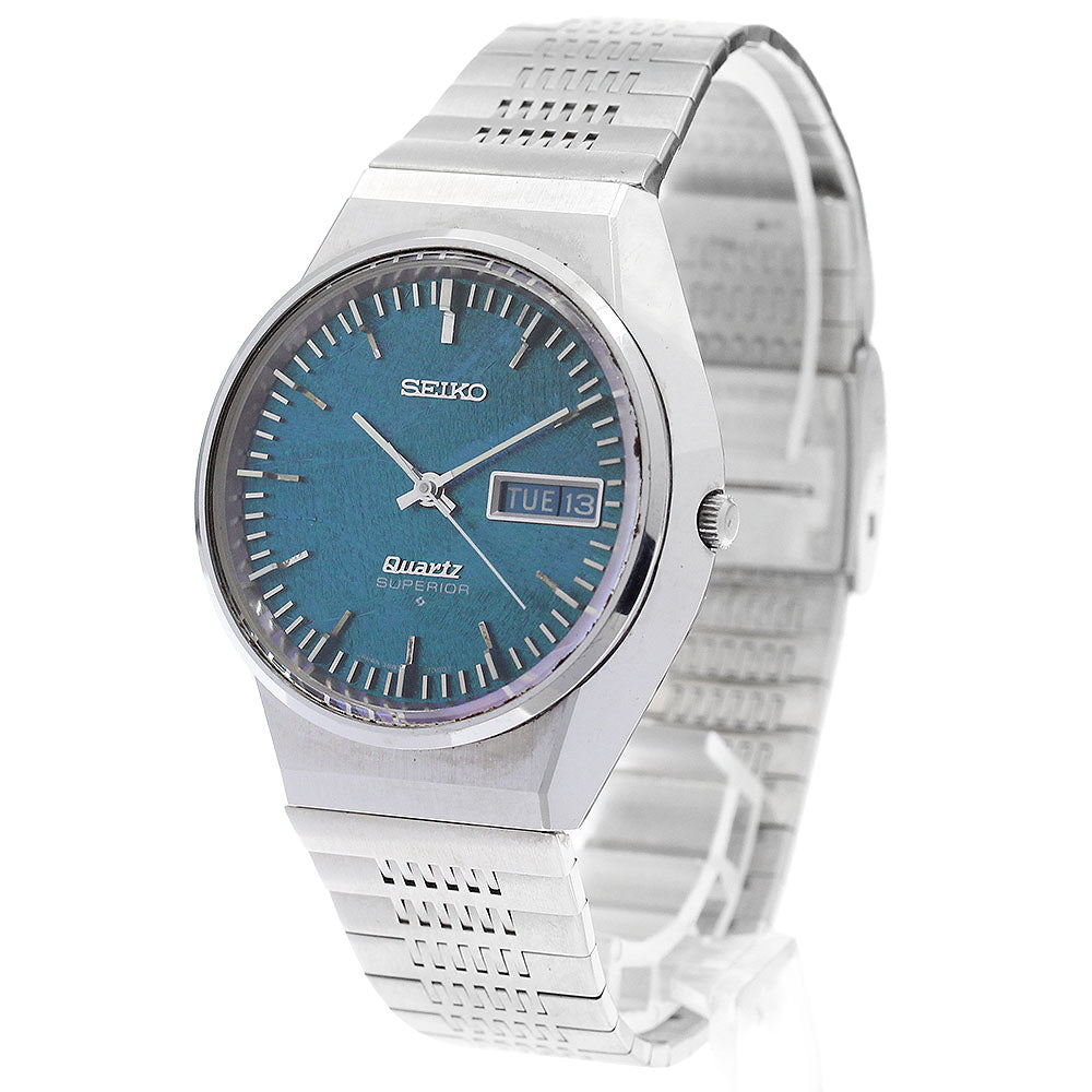 SEIKO Superior 3883-7000 Morpha Butterfly Dial blue Dial Quartz Men's_886170