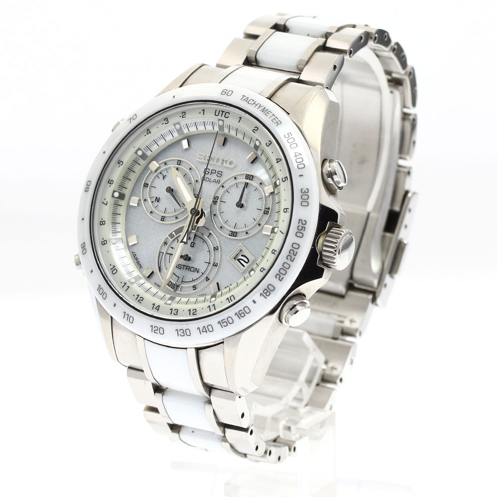 SEIKO Astron SBXB027/8X82-0AG0-1 Date Solar Powered Radio Men's Watch_886171