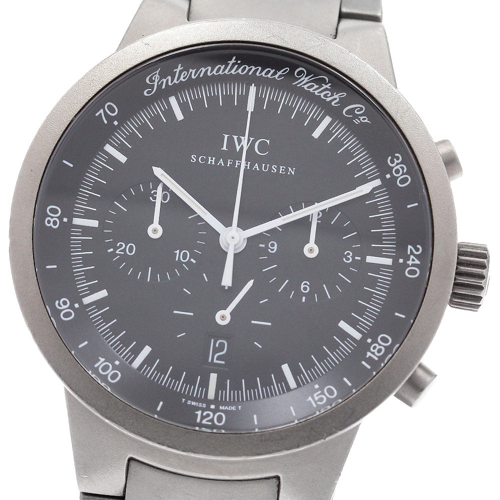 IWC SCHAFFHAUSEN GST IW372701 Date Chronograph Quartz Men's Watch_886215