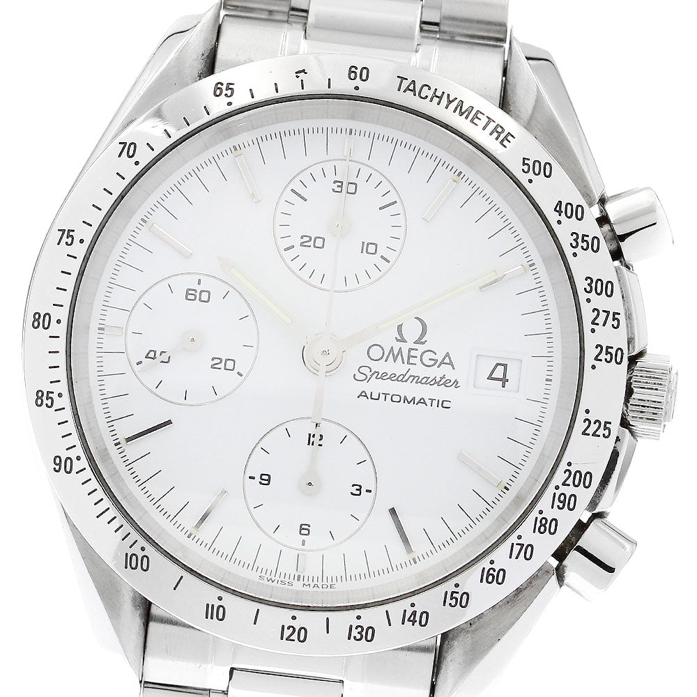 OMEGA Speedmaster 3511.20 Chronograph white Dial Automatic Men's Watch_886216