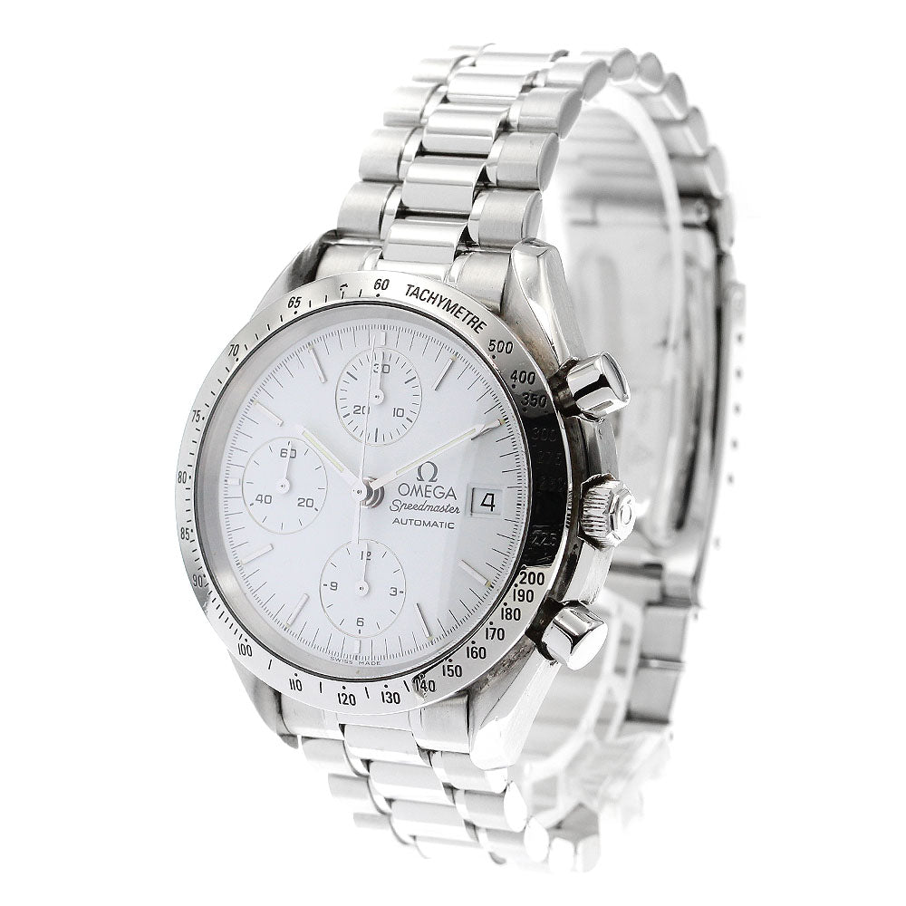 OMEGA Speedmaster 3511.20 Chronograph white Dial Automatic Men's Watch_886216