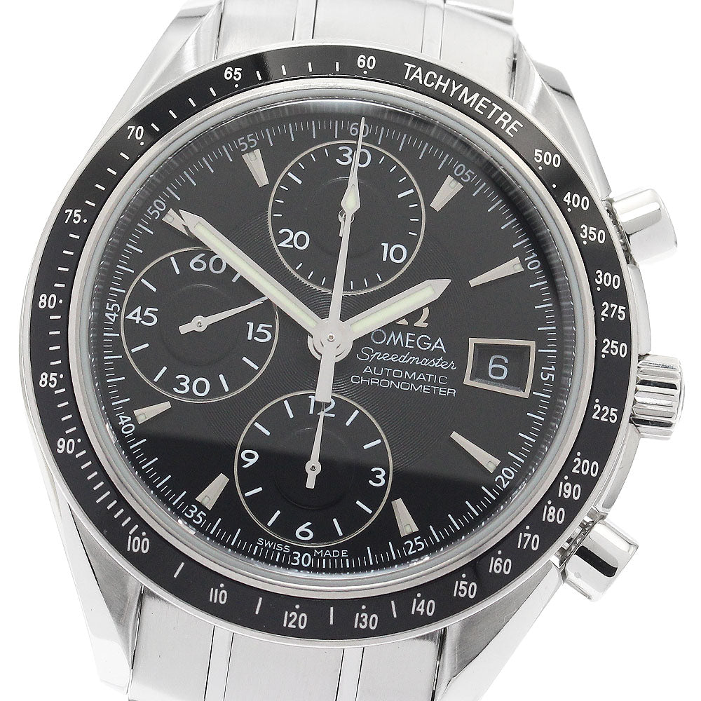 OMEGA Speedmaster 3210.50 Date Chronograph black Dial Automatic Men's Watch_886217