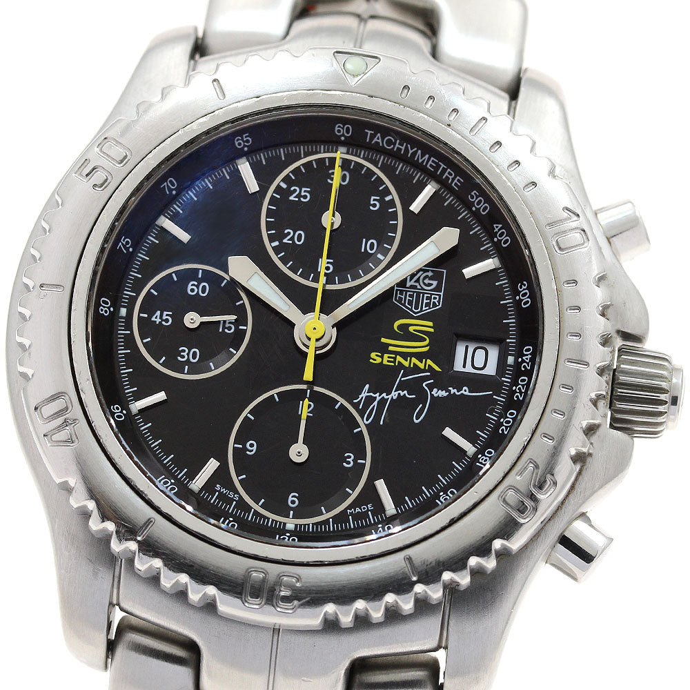 TAG HEUER Link Ayrton Senna limited model CT2115 Chronograph Auto Men's_886238