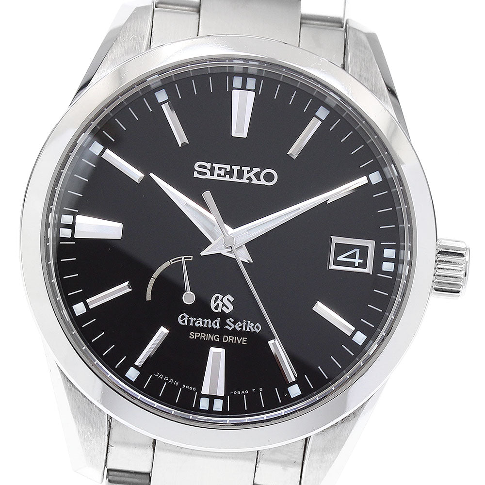 SEIKO Grand Seiko SBGA101/9R65-0BM0 black Dial Spring drive Men's Watch_886261
