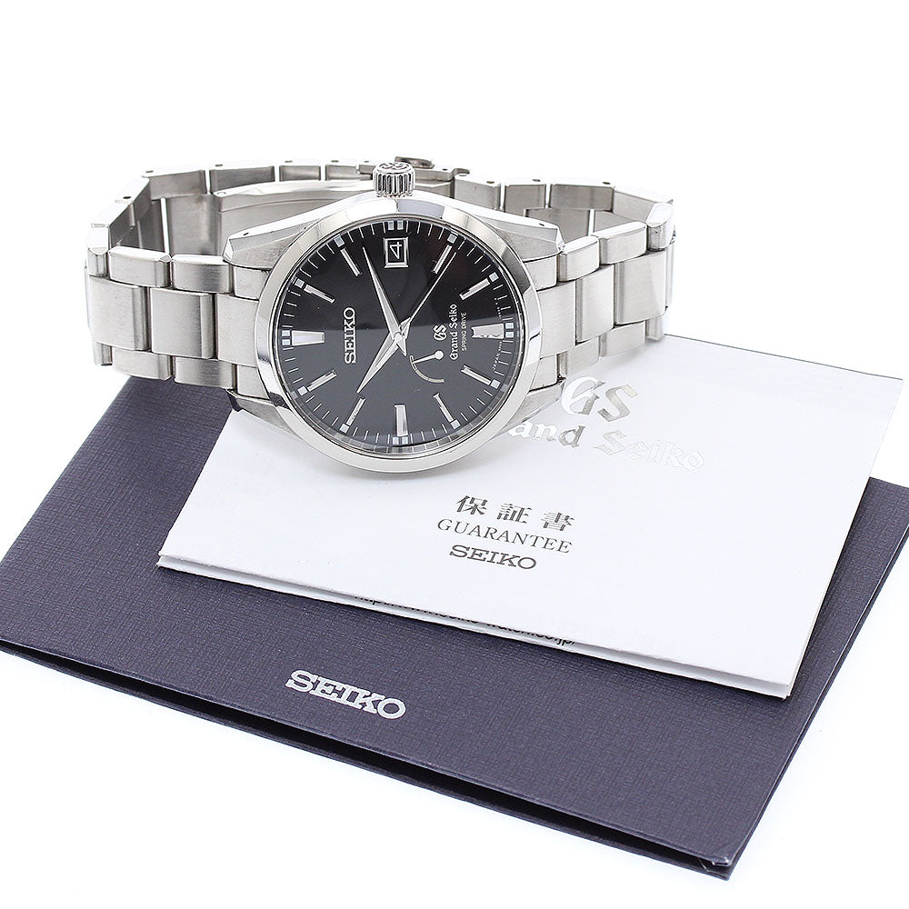 SEIKO Grand Seiko SBGA101/9R65-0BM0 black Dial Spring drive Men's Watch_886261