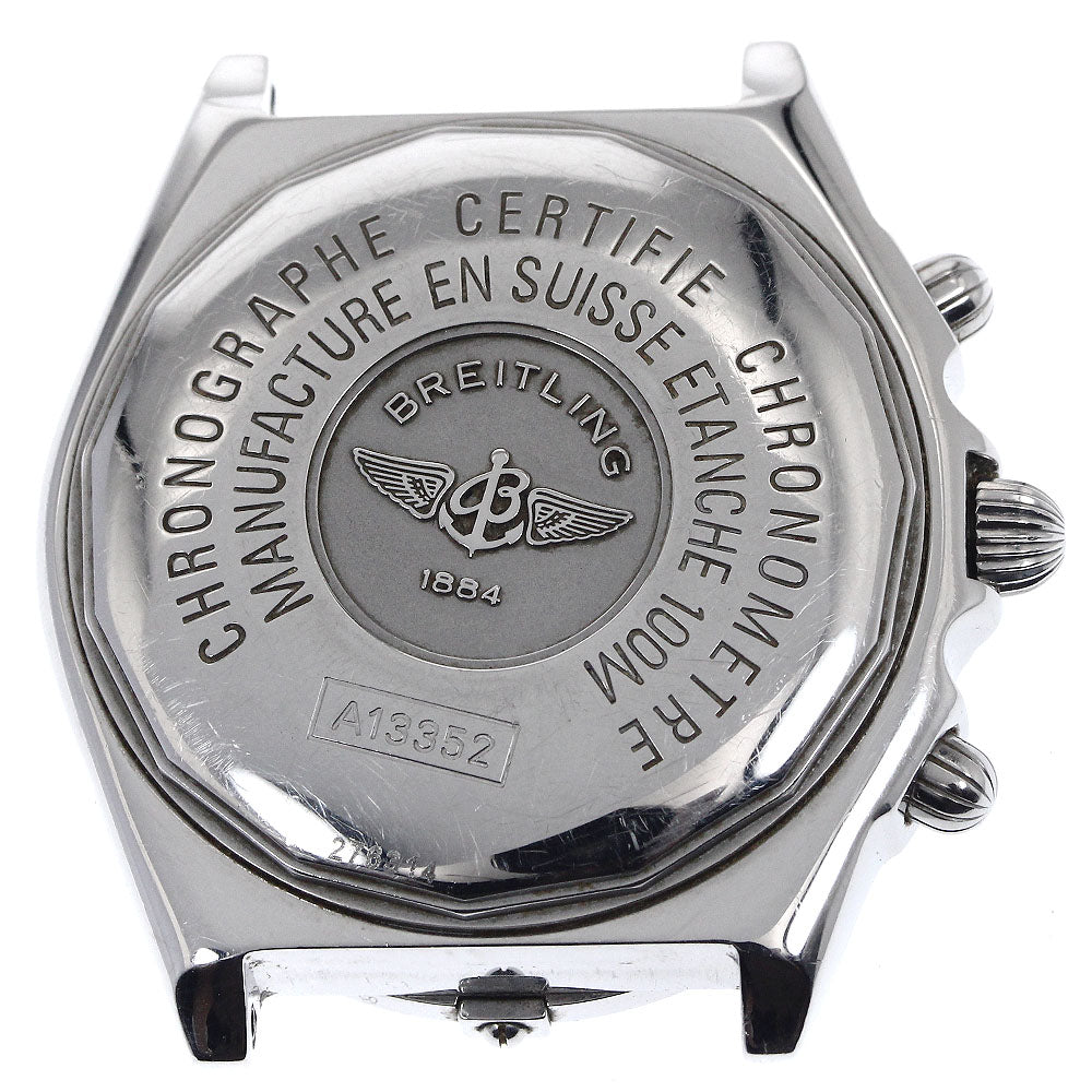 BREITLING Chronomat A13352 Date White shell Dial Automatic Men's Watch_886262