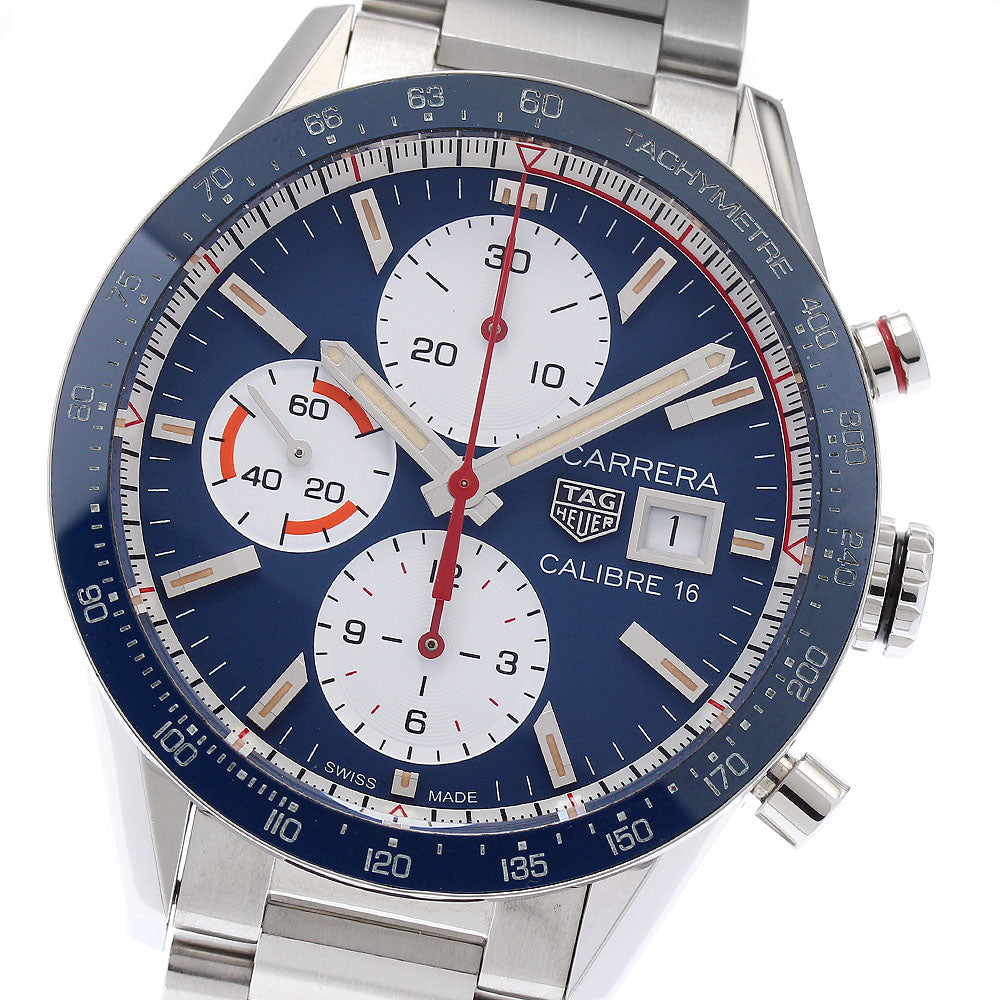 TAG HEUER Carrera CV201AR-0 Caliber 16 blue Dial Automatic Men's Watch_886326