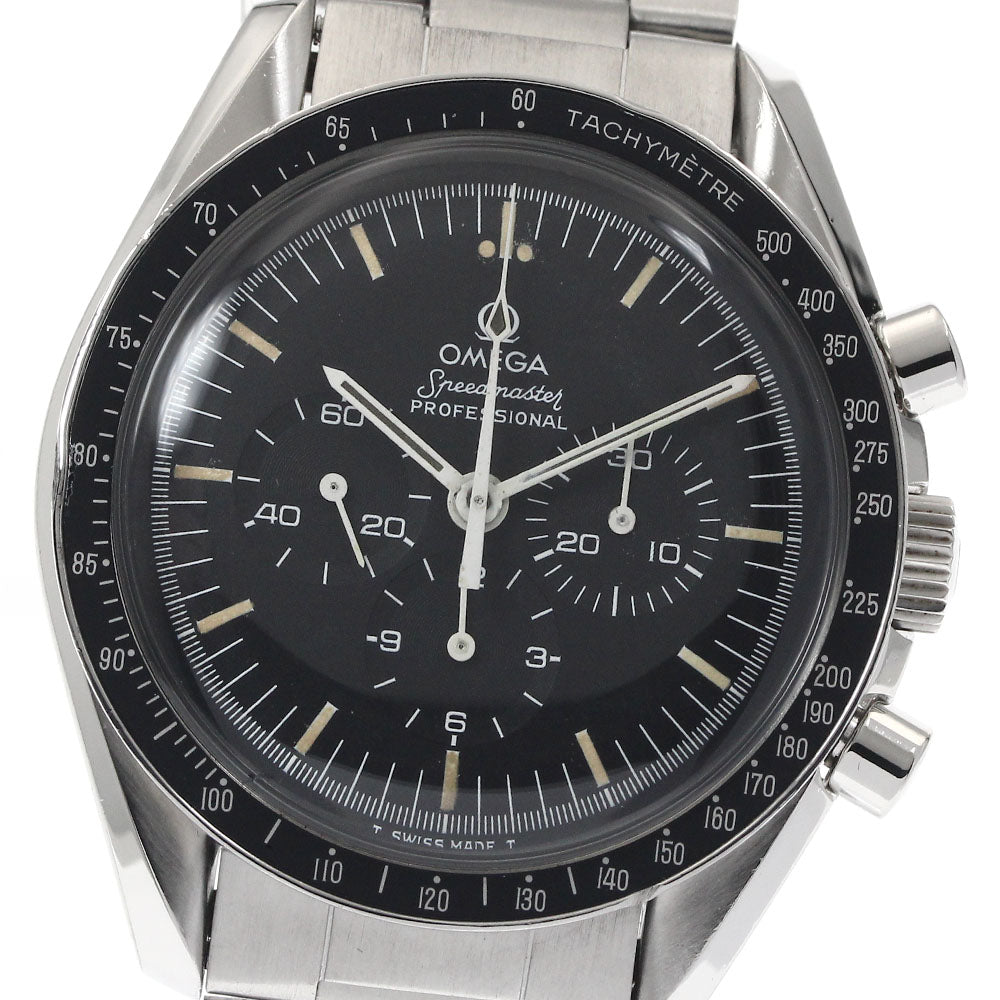 OMEGA Speedmaster Professional ST145.022-78 Cal.861 Falling R black Dial Hand Winding Men's Watch_886329