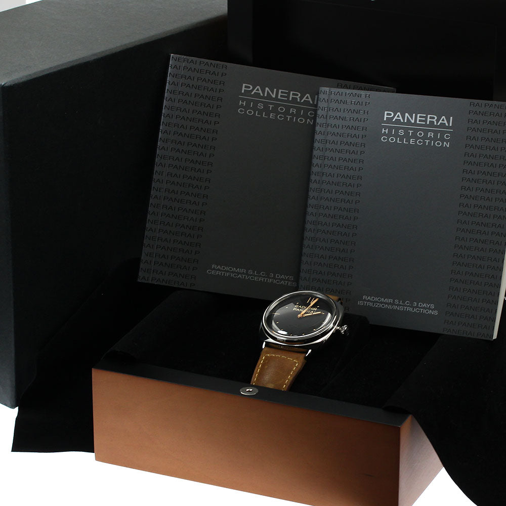 PANERAI Radiomir S.L.C PAM00425 black Dial Hand Winding Men's Watch_886338