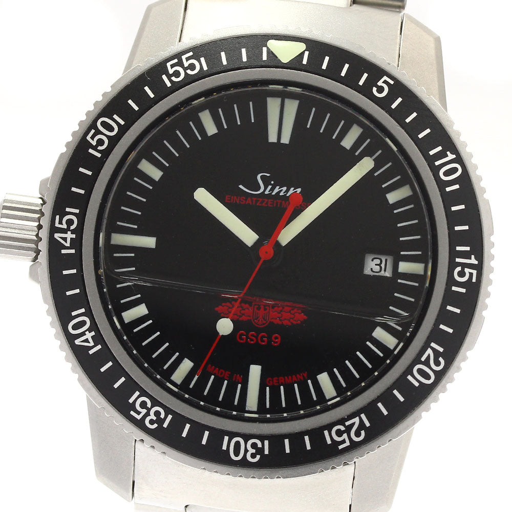 Sinn Diver's watch 403.EZM2.GSG9 Date black Dial Quartz Men's Watch_886347