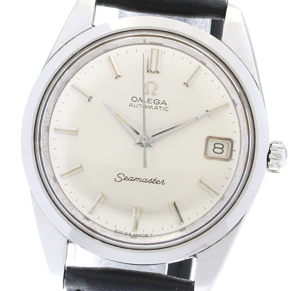 OMEGA Seamaster 166010 Date cal.565 Silver Dial Automatic Men's Watch_886349