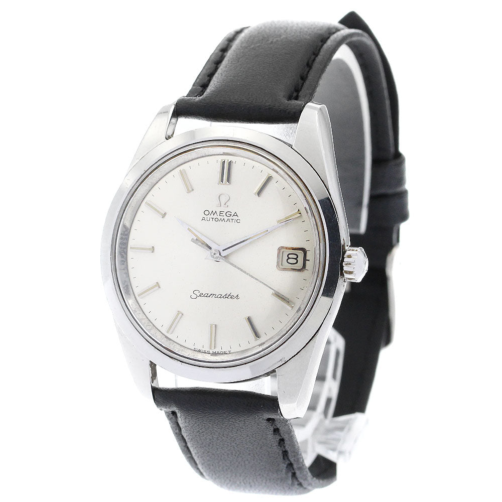 OMEGA Seamaster 166010 Date cal.565 Silver Dial Automatic Men's Watch_886349