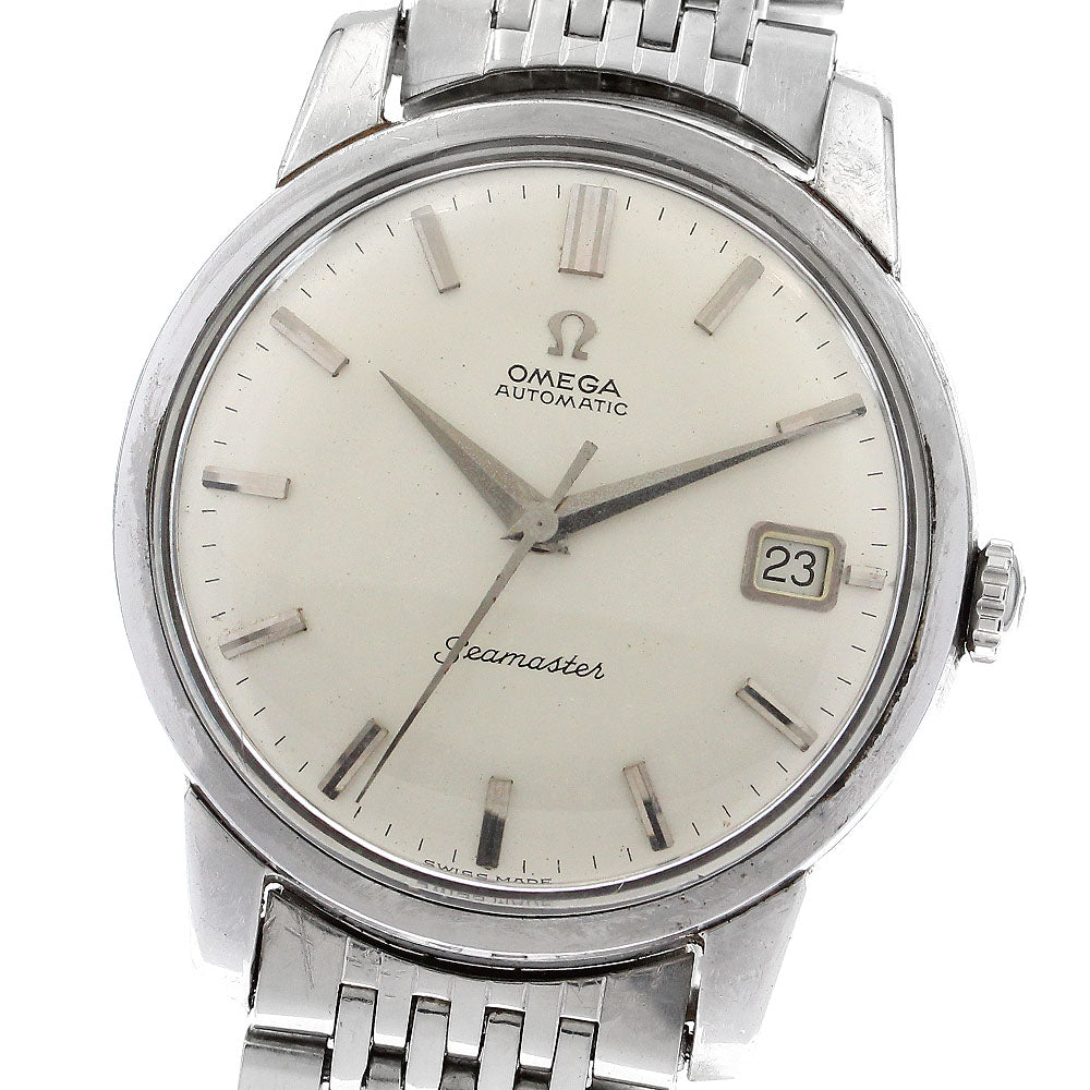 OMEGA Seamaster 166011-63SC Cal.562 Silver Dial Automatic Men's Watch_886351