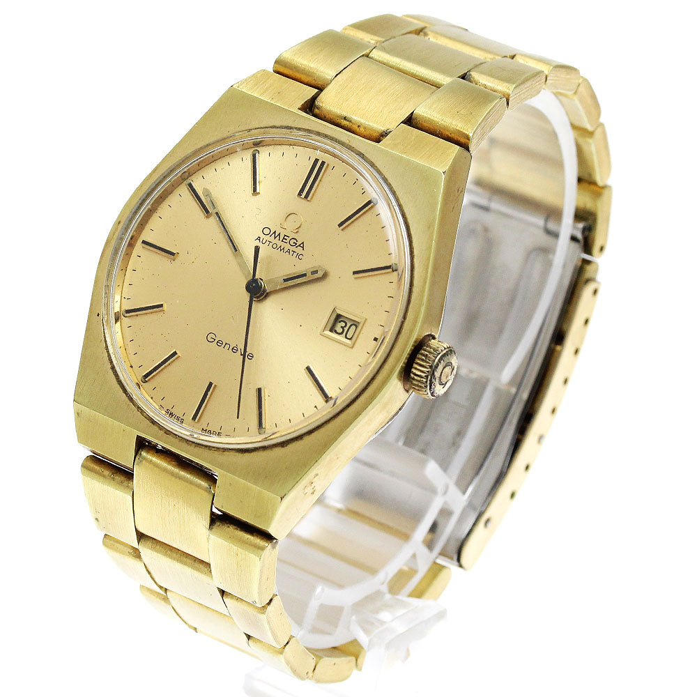OMEGA Geneve 166.099 Date Cal.1481 gold Dial Automatic Men's Watch_886353