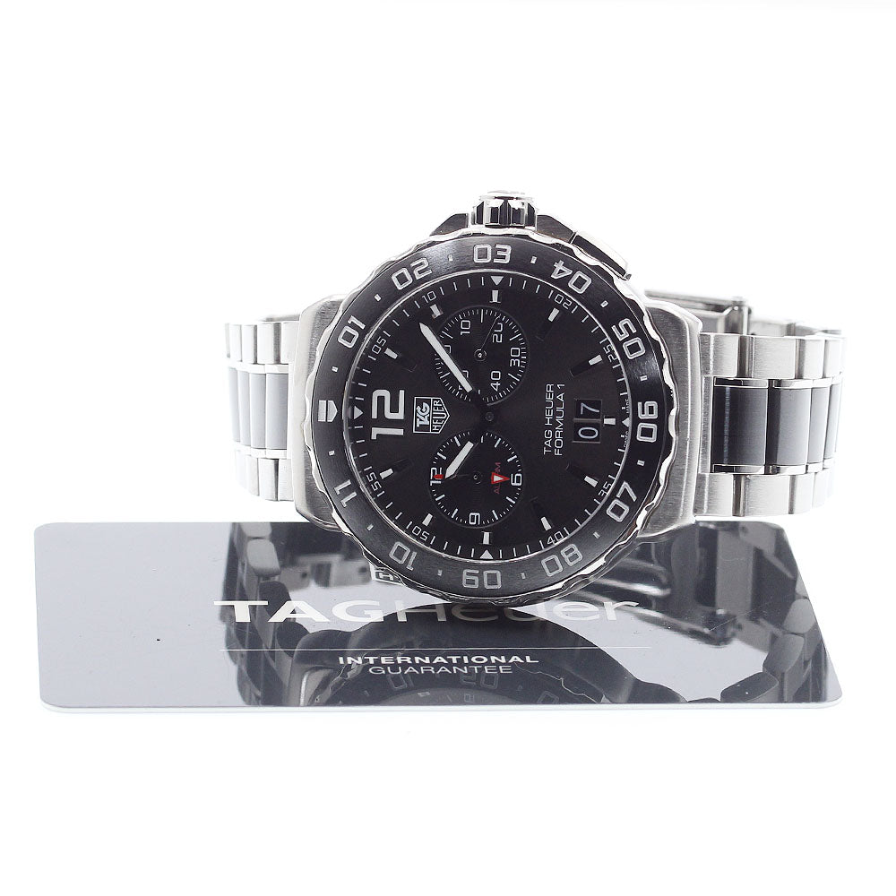 TAG HEUER Formula 1 WAU111C Grand date alarm gray Dial Quartz Men's Watch_886373
