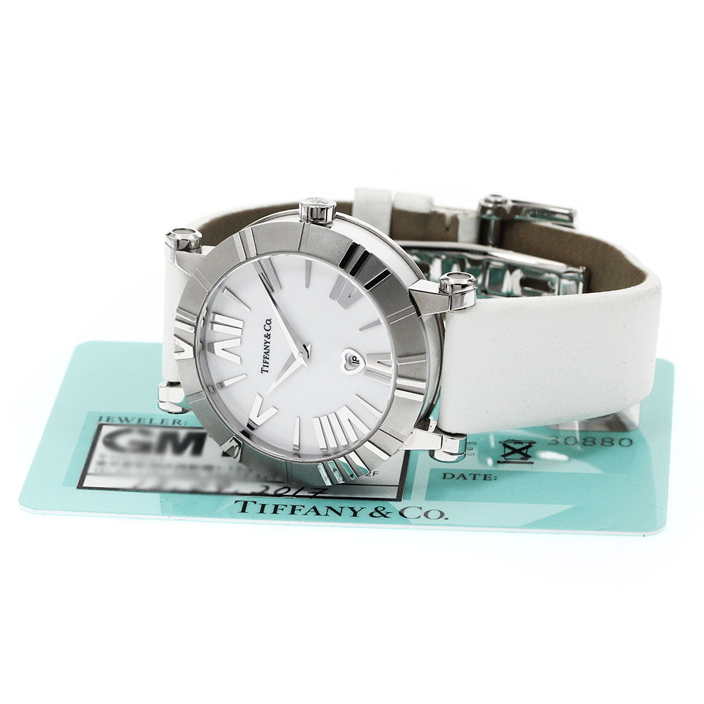 TIFFANY&Co. Atlas Z1301.11.11A20A41A Date White Dial Quartz Ladies Watch_886377