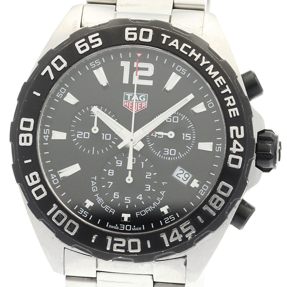 TAG HEUER Formula 1 CAZ1010 Chronograph black Dial Quartz Men's Watch_886390