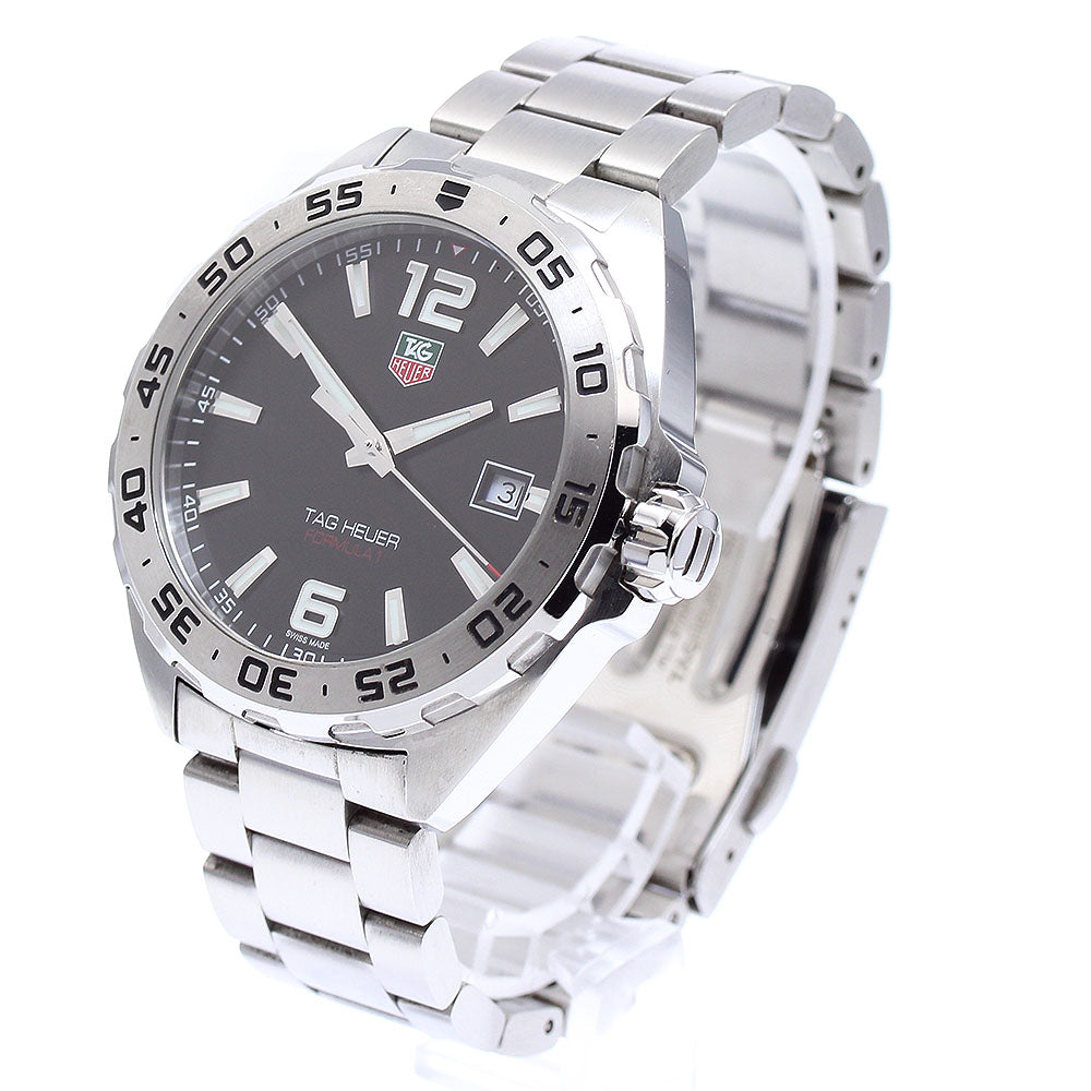 TAG HEUER Formula 1 WAZ1112 Date black Dial Quartz Men's Watch_886403