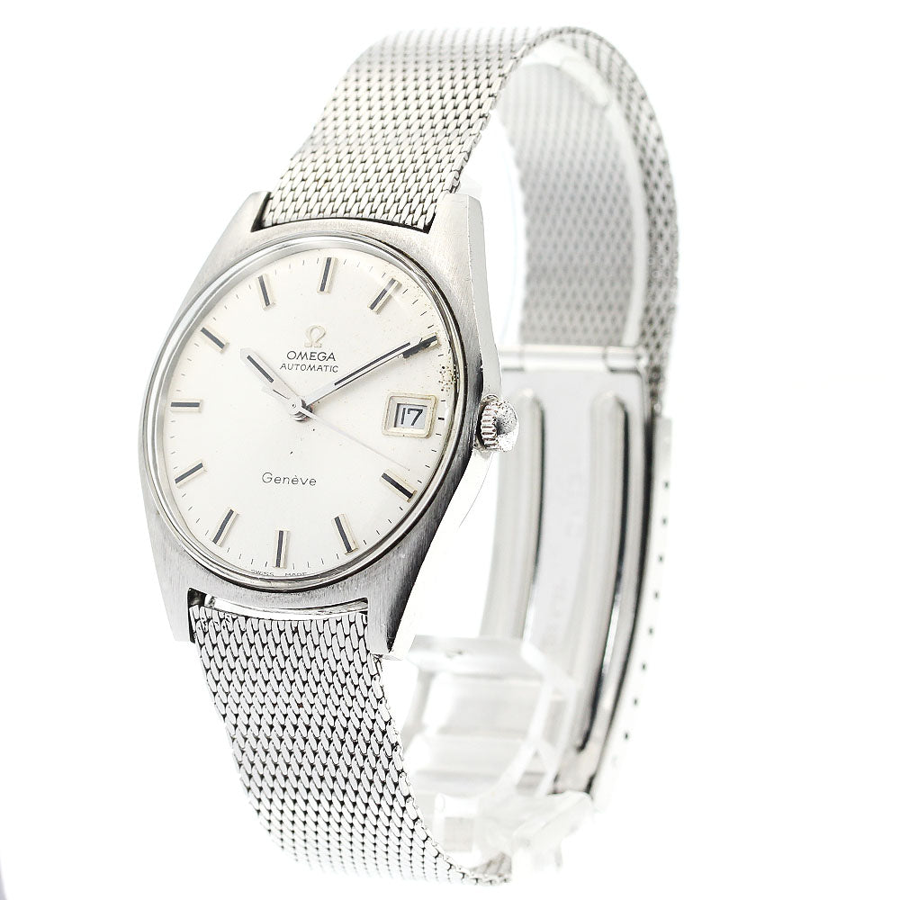 OMEGA Geneve 166.041 Cal.565 Date Silver Dial Automatic Men's Watch_886404