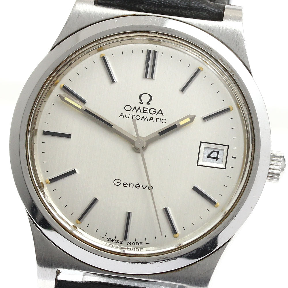 OMEGA Geneve Date Silver Dial Automatic Men's Watch_886409