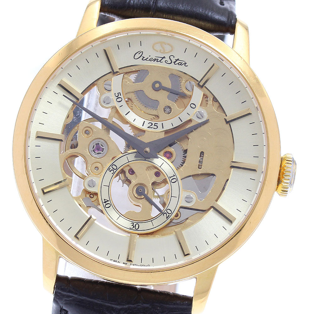ORIENT Orient star WZ0011DX/DX01-A0-B Power reserve skeleton Dial Hand Winding Men's Watch_886415
