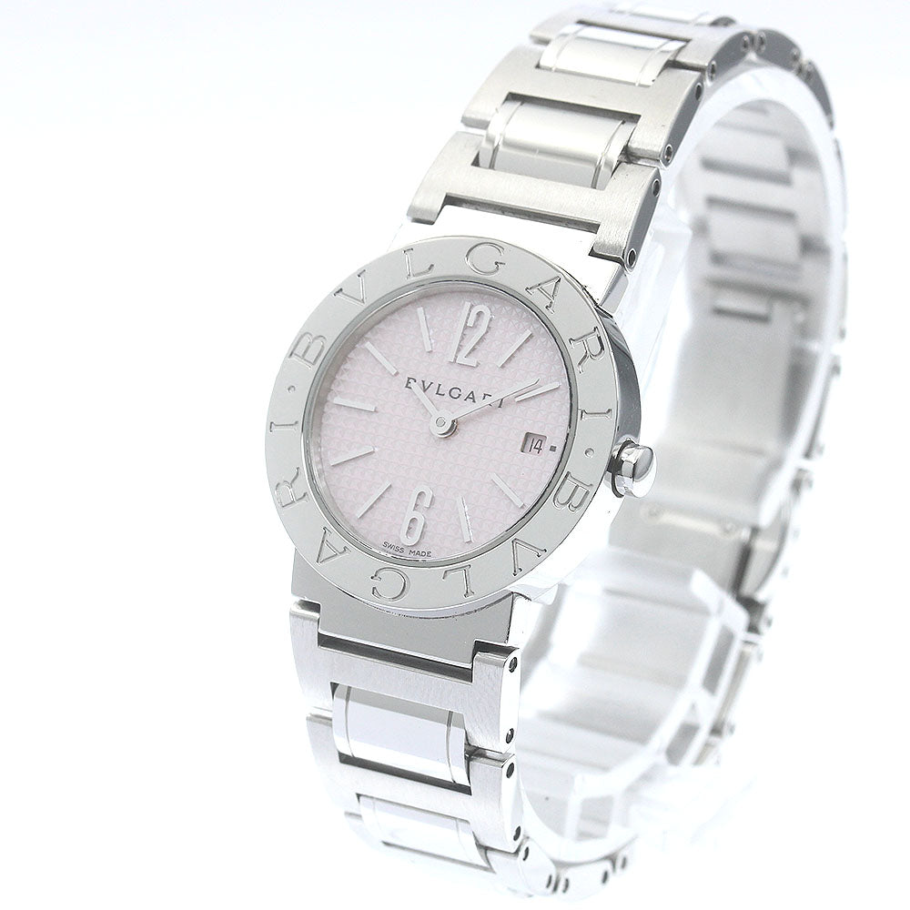 BVLGARI BVLGARIBVLGARI BB26SS Pink shell Pink shell Dial Quartz Ladies Watch_886422